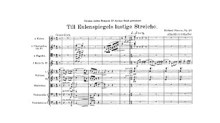 Richard Strauss Till Eulenspiegels lustige Streiche Op 28 TrV 171 with Score [upl. by Alice778]