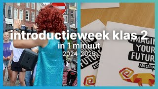 De introductieweek van klas 2 in 1 minuut  2024  2025  Eligant Lyceum [upl. by Erny]