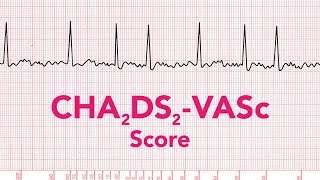 CHADSVASc Score for Atrial Fibrillation  MEDZCOOL [upl. by Chauncey]