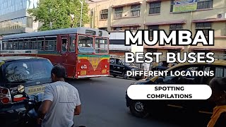 Rare BEST Buses Spottings in Mumbai  From Vintage to Modern [upl. by Gnilrits212]