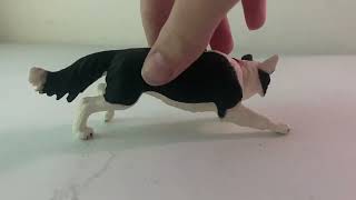 Safari ltd border collie figurine [upl. by Renaxela]