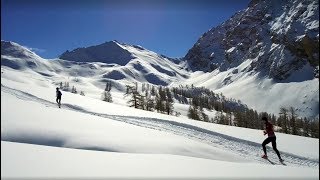 Ubaye Snow Trail Salomon 2018 [upl. by Gerlac862]