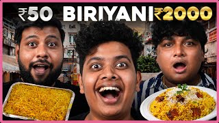 ₹50 vs ₹2000 பிரியாணி Gopi amp Sudhakar  Wortha Food Series Ep1🔥  Irfans View [upl. by Henderson]