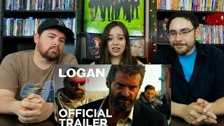 LOGAN Extended Red Band Trailer 2 REACTION amp REVIEW [upl. by Ahseyi990]