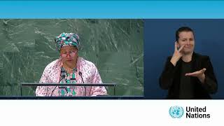 COSP17 Amina J Mohammed Deputy Secretary General [upl. by Eikin]