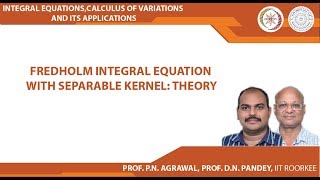 Solution of Fredholm integral equation of second kind integral equation LEC 4 P1 [upl. by Claus]