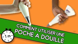 Comment utiliser une poche à douille  Astuce YouCook [upl. by Lehet]