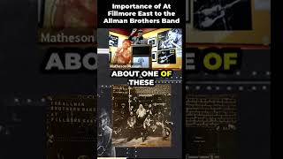 The importance of At Fillmore East the Allman Brothers Band’s breakthrough album [upl. by Arnon]