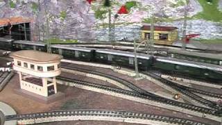 Märklin serie 800 vintage layout [upl. by Binny640]