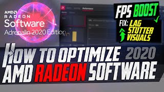 🔧 How to Optimize AMD Radeon Settings For GAMING amp Performance The Ultimate GUIDE 2020 Adrenaline [upl. by Fidelia]