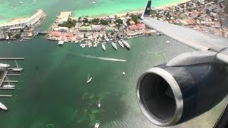 Blast Off Awesome US Airways Full Throttle HD 757 Takeoff From St Maarten [upl. by Enawtna]