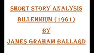 Billennium Analysis [upl. by Eenhat]