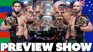 UFC 294 Preview Show PicksPredictionsBetting [upl. by Llezo]