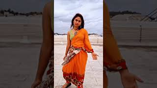 Alekya Harika Fun Dance in Saree  Alekya Harika  Biggboss 4 [upl. by Ayanat993]