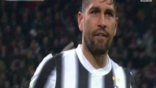 MilanJuve il pugno di Mexes a Borriello [upl. by Delilah]