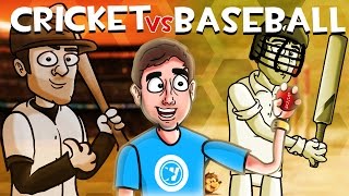 CRICKET vs BASEBALL  Bad British Commentary [upl. by Kerr]