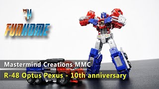 Review  TransformationTransformers  Mastermind Creations MMC R48 Optus Pexus  10th anniversary [upl. by Sigmund]