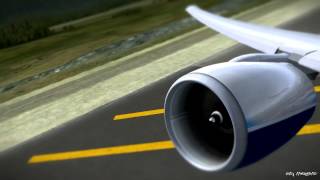 FSX PMDG 777 TutoVol complet  Cold and Dark  ILS  FR  HD [upl. by Annahtur]