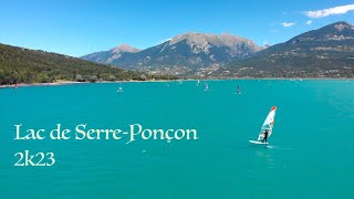 Windsurfing Lac de SerrePonçon [upl. by Yenar386]