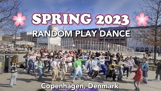 KPOP IN PUBLIC SPRING RANDOM PLAY DANCE 랜덤플레이댄스 in Copenhagen Denmark 2023  EUNOIA DANCE CREW [upl. by Amat]