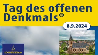 Tag des offenen Denkmals Otterstadt 2024 [upl. by Ariaes]