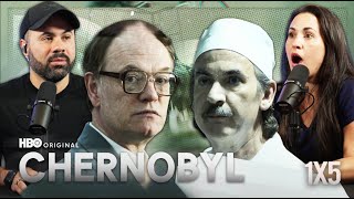 Chernobyl 1x5 quotVichnaya Pamyatquot  Reaction  Couple Reacts [upl. by Thoma]