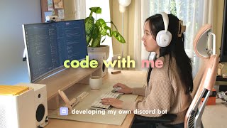 Day In The Life as a Software Engineer amp Designer  Code a Discord Bot With Me [upl. by Aleetha]