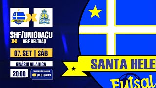 SANTA HELENA FUTSAL X ABF BELTRÃO  CAMPEONATO PARANAENSE SÉRIE PRATA 2024 [upl. by Giess]