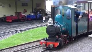 Beer Heights Railway  A Day with Otter No1 22nd May [upl. by Borek]