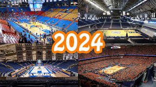 Top 10 BEST College Basketball Arenas of 2024 [upl. by Bazar]