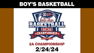 Davidson Day vs Greenfield – NCISAA 2A Boys Basketball Championship [upl. by Asselim462]