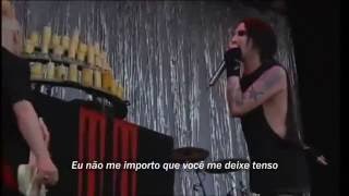 Marilyn Manson  Heart Shaped Glasses Ao Vivo  Legendado PTBR [upl. by Ahsimaj]