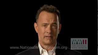 Tom Hanks discusses 4D film quotBeyond All Boundariesquot at The National WWII Museum [upl. by Eed]