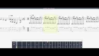 Lord Belial  Forlorn in silence GUITAR 1 TAB [upl. by Yelkao]