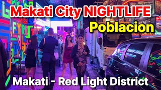 Philippines MAKATI CITY NIGHTLIFE  Night Walk at Poblacion  Red Light District [upl. by Valida]