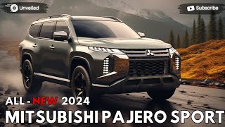 2024 Mitsubishi Pajero Sport Luxury SUV  Release Price Details Interior amp Exterior Car Adventure [upl. by Denn]