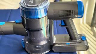 Hard Test Vacuum Cleaner  Nioga 6in1 Cordless [upl. by Ydniahs913]