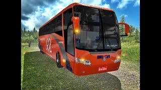 ETS2 132 Bus Elegance 360 Scania 6x2 quotO Motoboy Pereceu quot [upl. by Westmoreland]