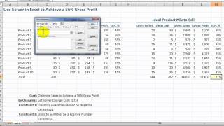 How to Use the Solver Tool in Excel [upl. by Malda19]