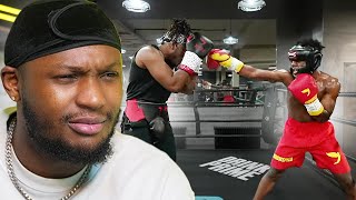 Viddal Riley Reacts KSI vs Speed Spar [upl. by Macmullin]