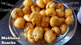 Makhana recipes  fox nut recipe  Makhana masala recipe  Phool makhana snacks recipe [upl. by Maxy]