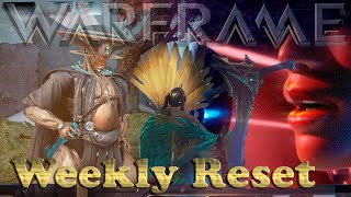 Warframe  Weekly Reset Stuff 15th September 2024 [upl. by Ecirehs]