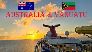 Australia Vacay and Cruise to Vanuatu July 2024 [upl. by Donovan]