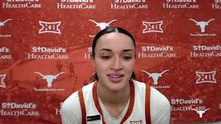 Celeste Taylor Postgame Press Conference vs Kansas State Feb 21 2021 [upl. by Sanbo]