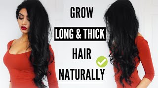 How I Grew My Hair Long amp Thick NATURALLY in A Month  Lavish Krish [upl. by Madelena]