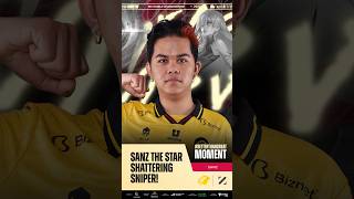 Sanz the Star Shattering Sniper ☄️ BetterThanGreat MLBBEsports MLBBM5 MLBB M5 GOONIC Sanz [upl. by Anora323]