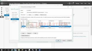 How to Setup Shared Folder With NTFS Permission in Windows Server 2016 [upl. by Endo]