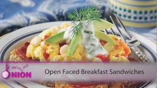 OpenFaced Breakfast Sandwiches [upl. by Chipman]