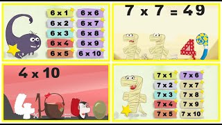 Mathemagics Learning  Numbers multiplication random [upl. by Nydia]