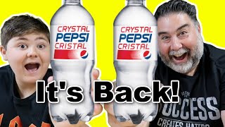 Crystal Pepsi IS BACK for 2022But WHERE [upl. by Euqinor]